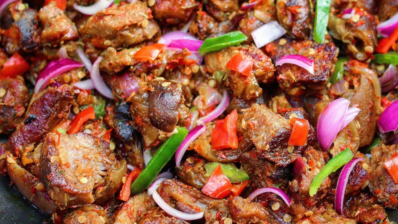 nigerian peppered goat meat